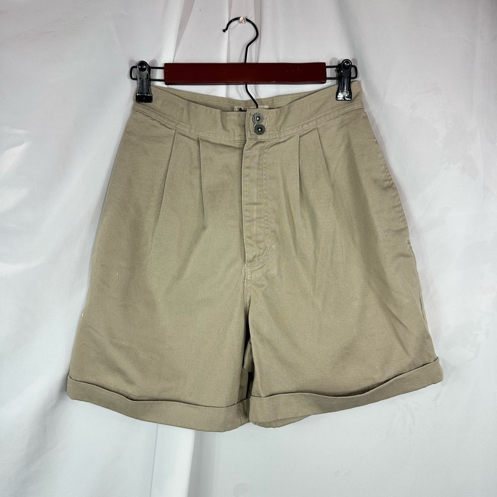 St. John's Bay High Waist Khaki Shorts